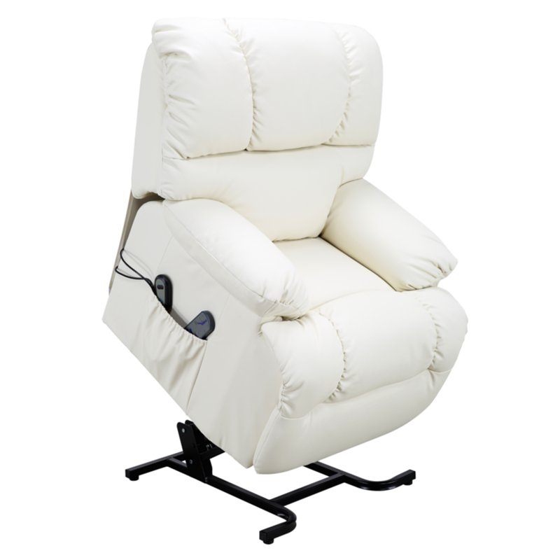 Witte garcia sta op stoel