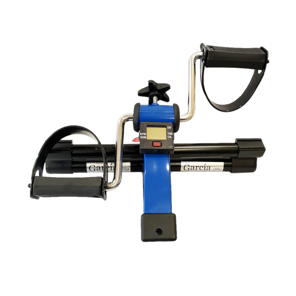 BLAUWE OPVOUWBARE HOME TRAINER