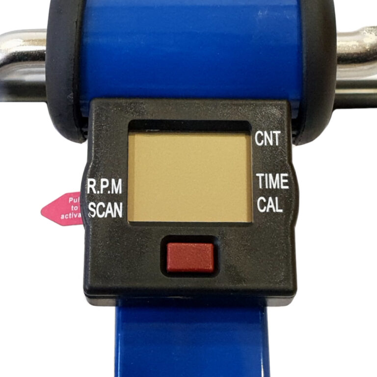 BLAUWE OPVOUWBARE HOME TRAINER