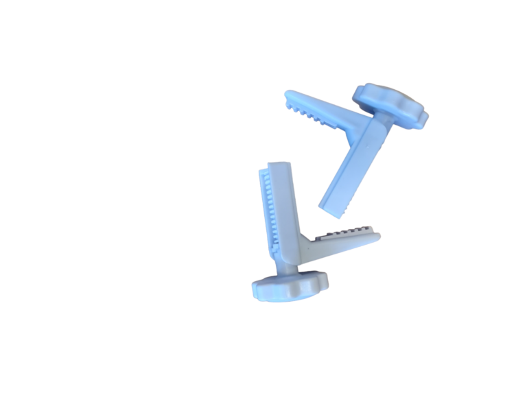 Witte schroeven voor toiletopzet