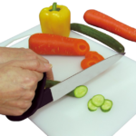 Garcia keukenmes met een apart handvat om de pols te ontlasten