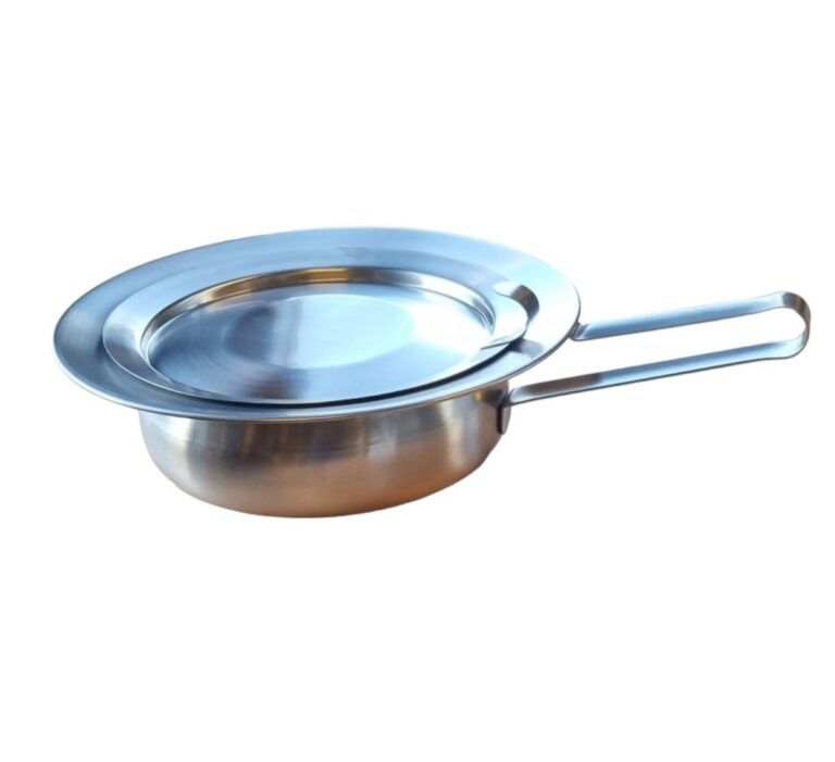 Ondersteek rond met deksel