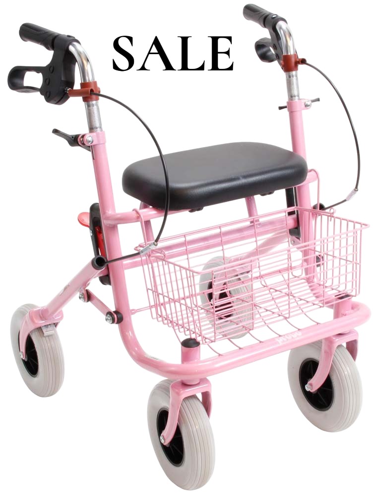 rollator voor kleine volwassenen met lichte schade