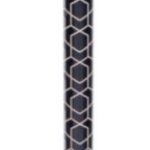 Sta op wandelstok zwart en goudkleurig.