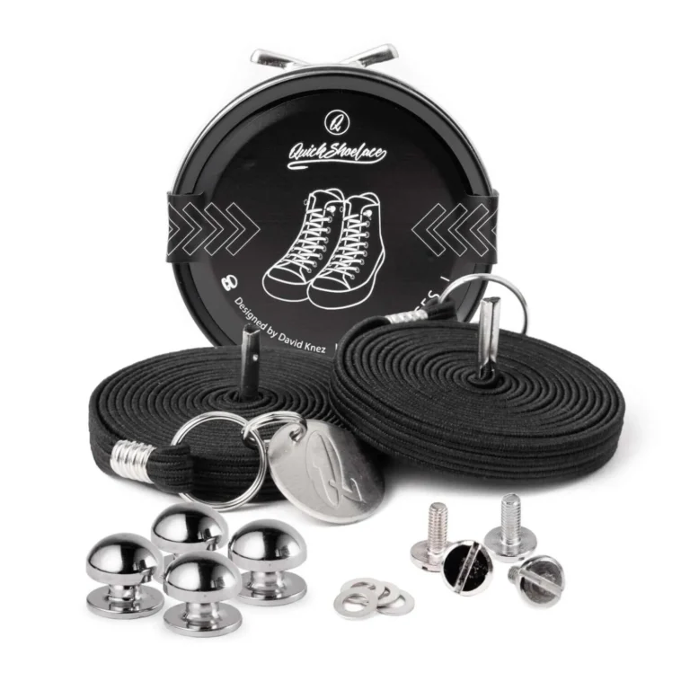 Speed Shoe Laces (veters) elastische veters kleur night black