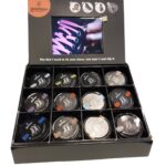 Display Quick Shoelaces 24 paar Neon en Casual