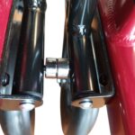 Rollator detail Russka Vital Plus kersrood - softwiel