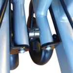 Rollator detail Russka Vital Plus kersrood - softwiel