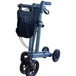 Russka VItal Plus rollator Mokka unieke magneetsluiting