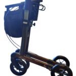 Russka VItal Plus rollator Mokka unieke magneetsluiting