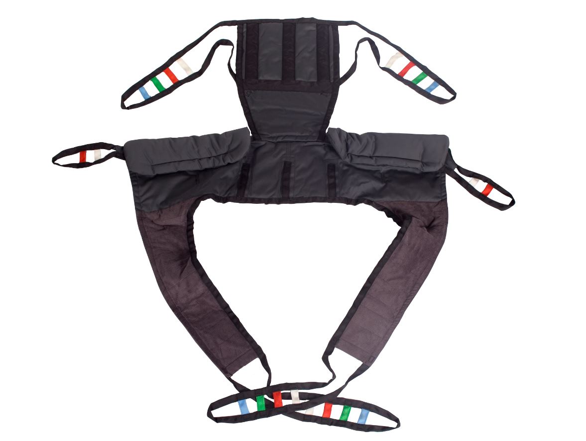 Toilet sling met 6 banden tot 250kg inclusief riem en 4 puntsjuk