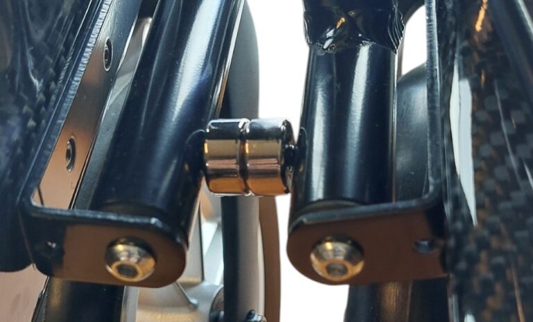 Carbon Rollator Zwart Design lichtgewicht