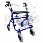 Blauwe premis provo rollator kleur blauw