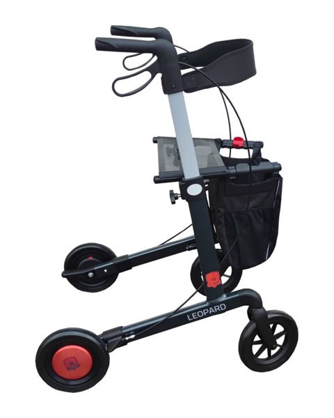leopard rolloguar rollator