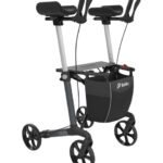 Mobilex indoor rollator met onderarmschalen kleur grijs