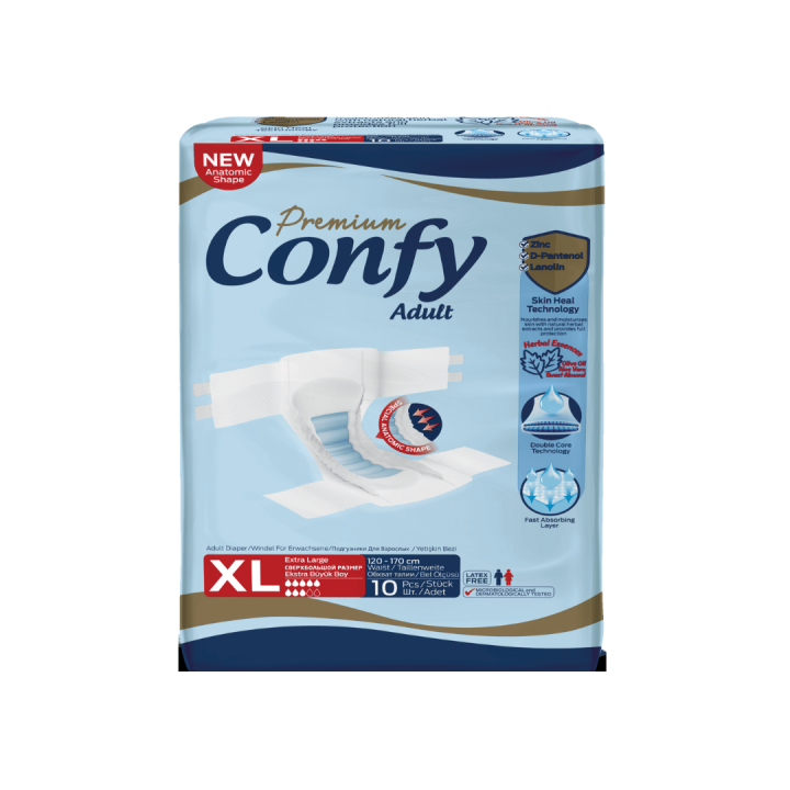 Confy Adult XL luiers 10 stuks
