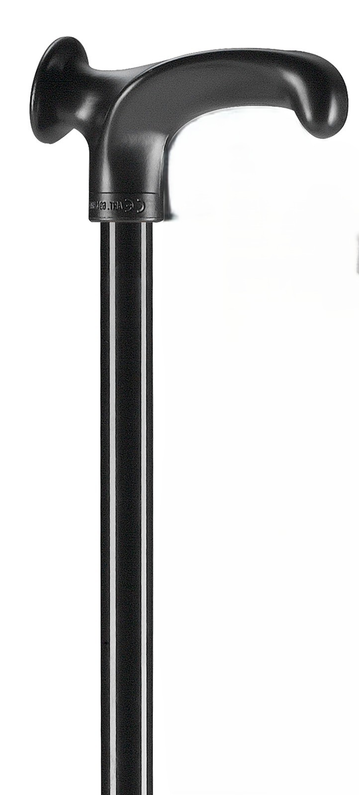 wandelstok 160kg zwart