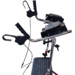 verstelbare onderarmschalen in 3 standen te verstellen