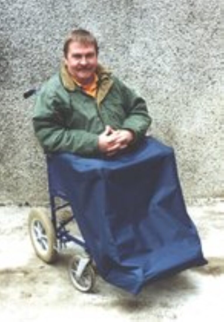 Regenponcho voor rolstoel