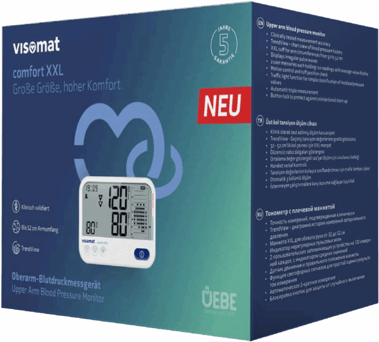 Comfort XXL bloeddrukmeter model 2026