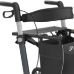 Buffalo rollator met standaard (net) zitje