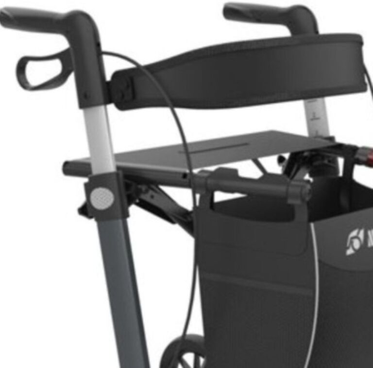 Buffalo rollator met standaard (net) zitje