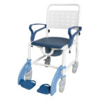 Douchestoel met draagbaar toilet