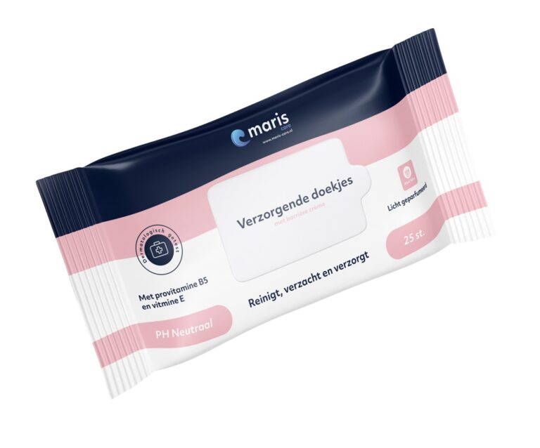 verzorgende doekjes licht geparfumeerd 25 stuks