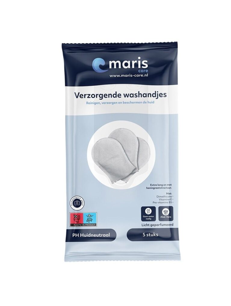 Maris vochtige washandjes per 5 verpakt