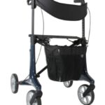 Hera lichtgewicht rollator voorkant kleur blauw