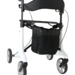 Hera lichtgewicht rollator voorkant kleur wit