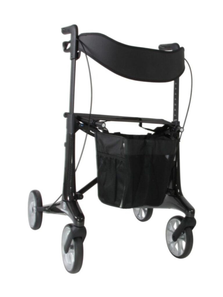 voorkant lichtgewicht rollator hera