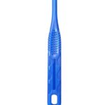 onderkant van borstel om urinalen te reinigen kleur blauw