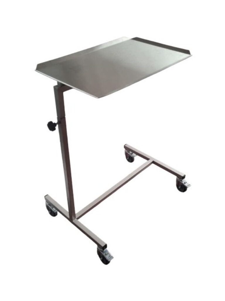 Verrijdbare RVS Instrumententafel