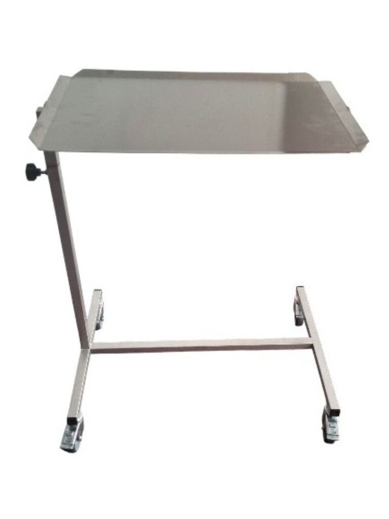 Verrijdbare RVS Instrumententafel