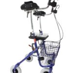 XL rollator 55 breedte met extra brede onderarmschalen