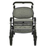 aluminium rollator met zitting, boodschappenmand
