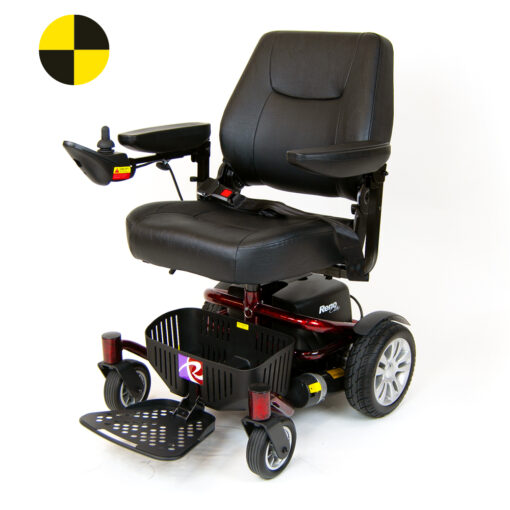 Elektrische rolstoel met een luxe Captain Seat