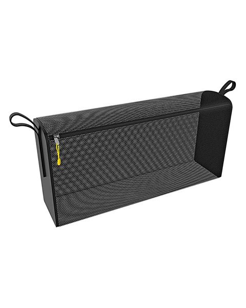 Mobilex zwarte nettas voor onder de zitting voor de leopard, gepard en tiger rollator