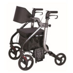 Garcia aluminium rollator 2 in 1