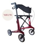 hera carbon rollator dubbel opvouwbaar met softbanden